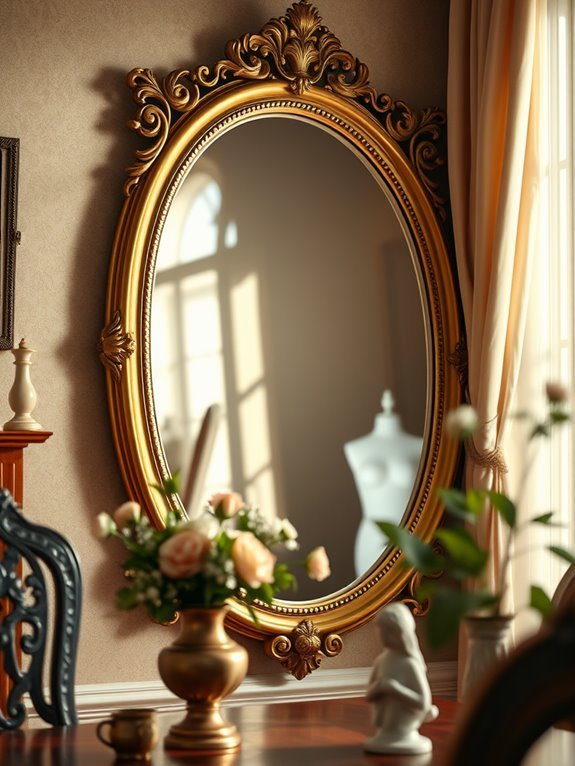 vintage decorative wall mirrors