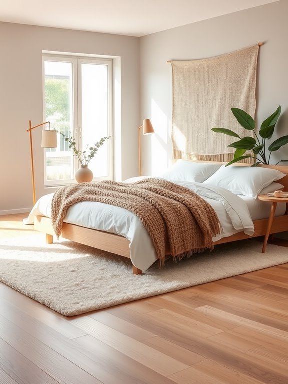 warmth through textured elements