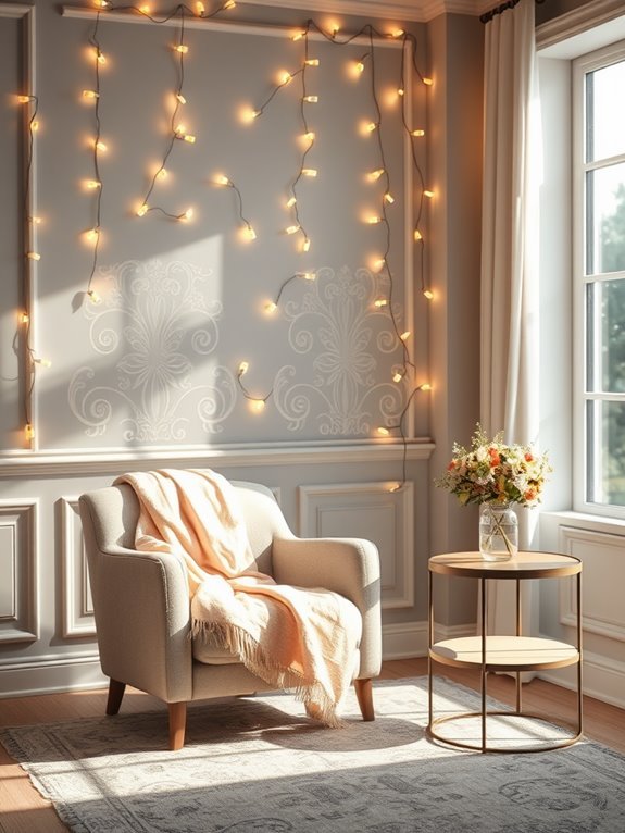 whimsical fairy light decor