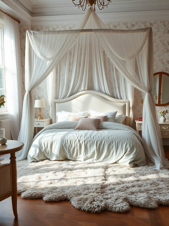 whimsical suspended sleep oasis