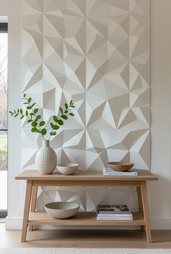 3d textured acoustic wall panels
