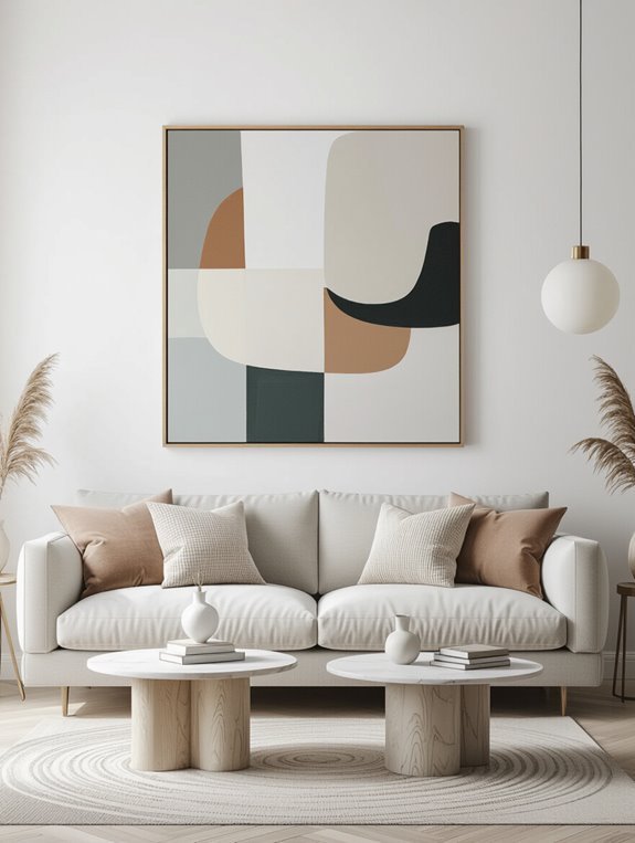 abstract art energizes spaces