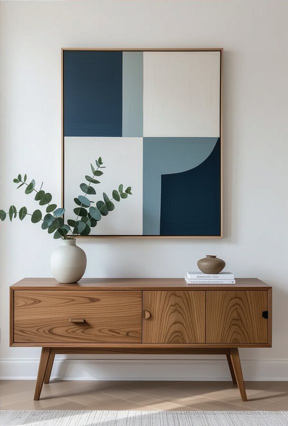 abstract color accents energize