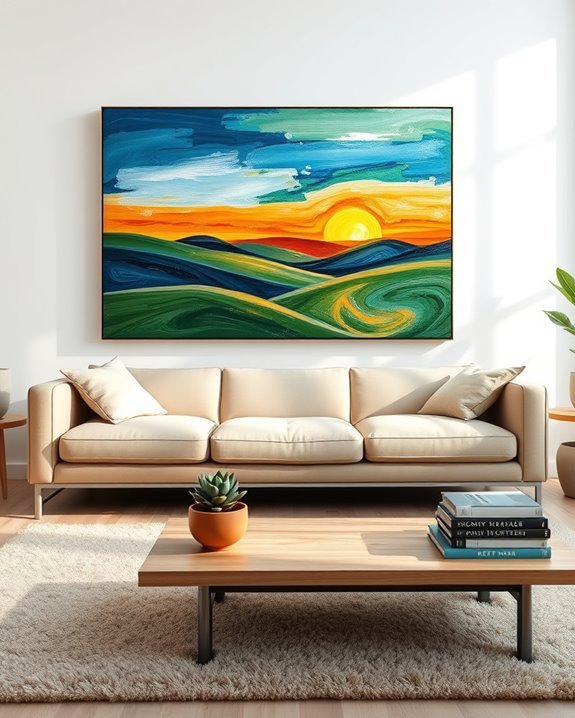 abstract emotional landscape exploration