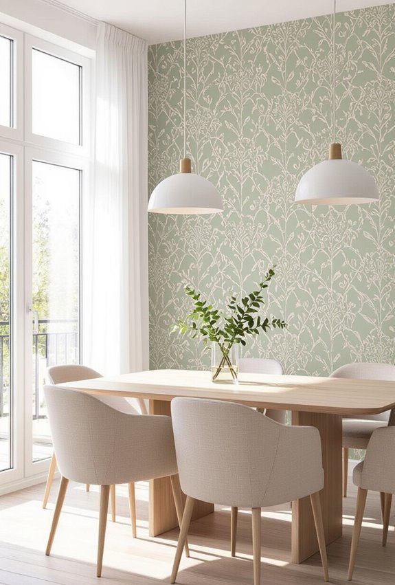 accent wall adds personality