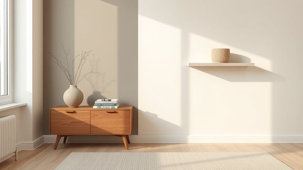 accent wall size considerations