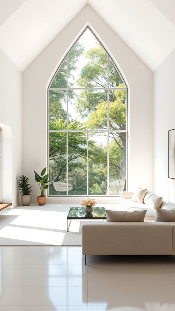 accent windows enhance aesthetics