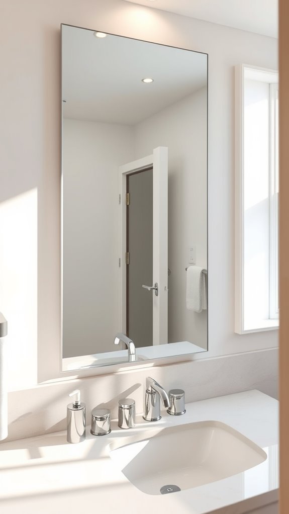 accessible bathroom mirror guidelines