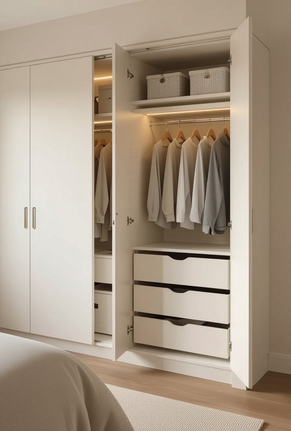 accessible cupboard design details