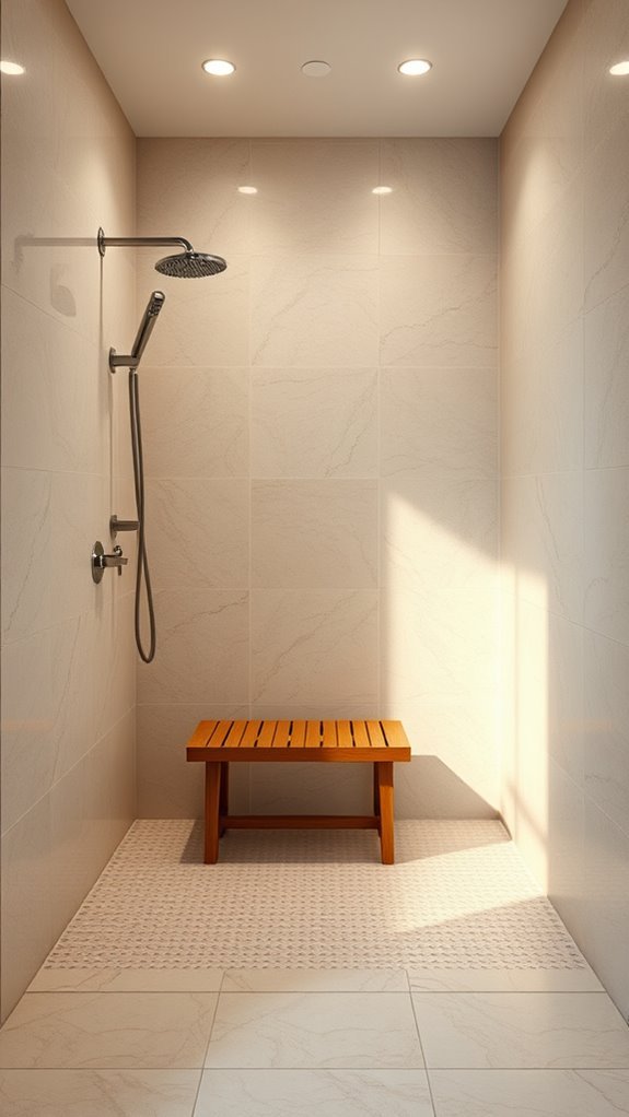 accessible safe hygienic showers