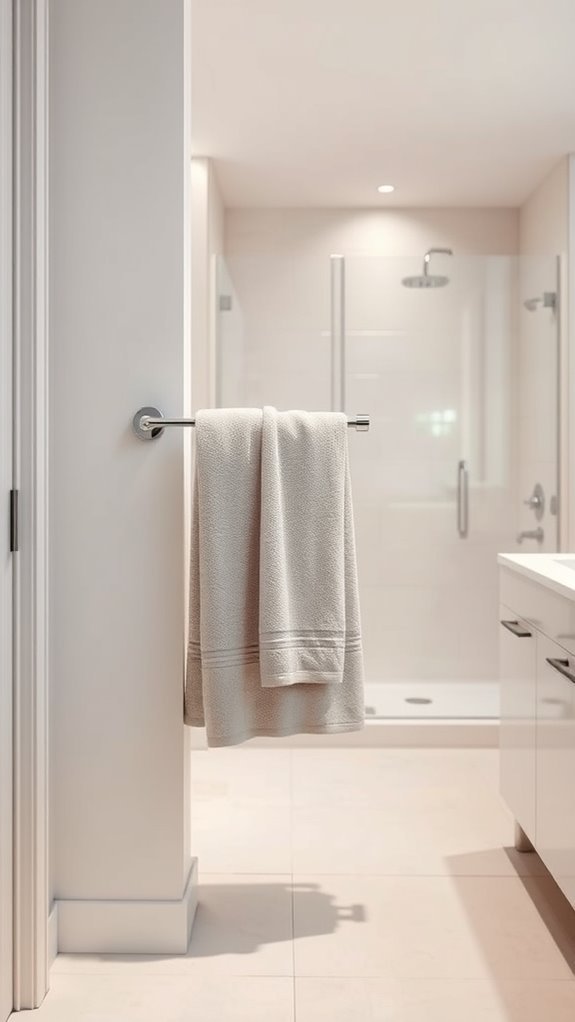 accessible towel bar placement