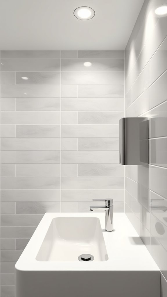 accessible wall mounted soap dispensers