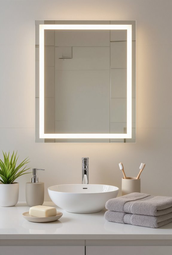accurate color rendering for bathrooms