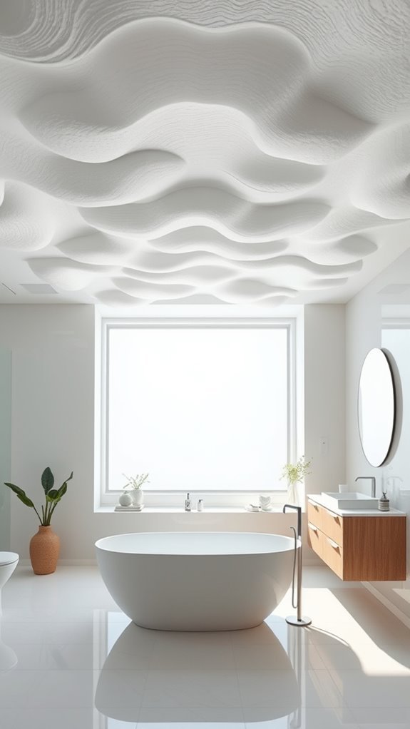 acoustic control with ceiling clouds