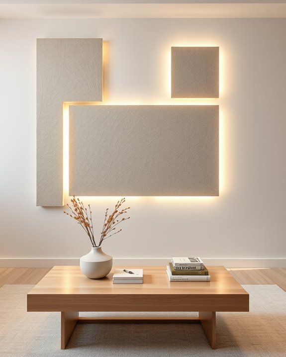 acoustic led wall art