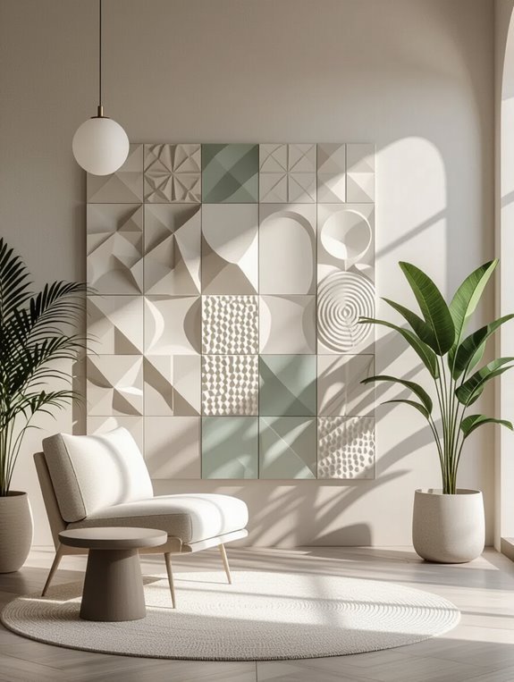 acoustic tiles enhance aesthetics