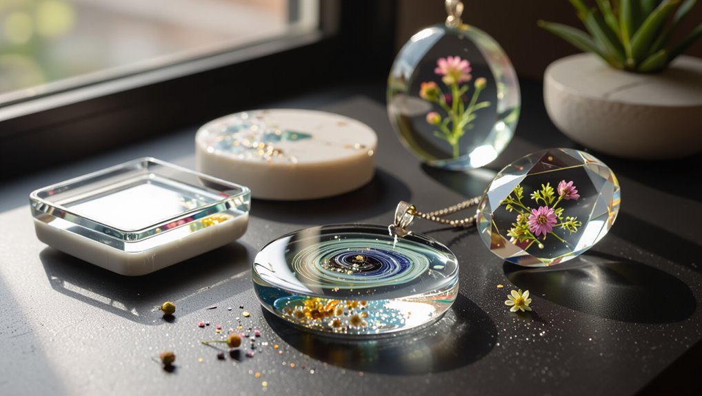 acrylic resin art applications