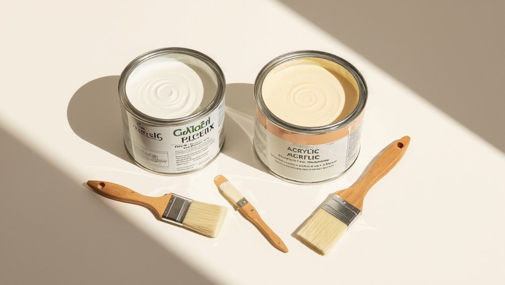 acrylic vs latex paints