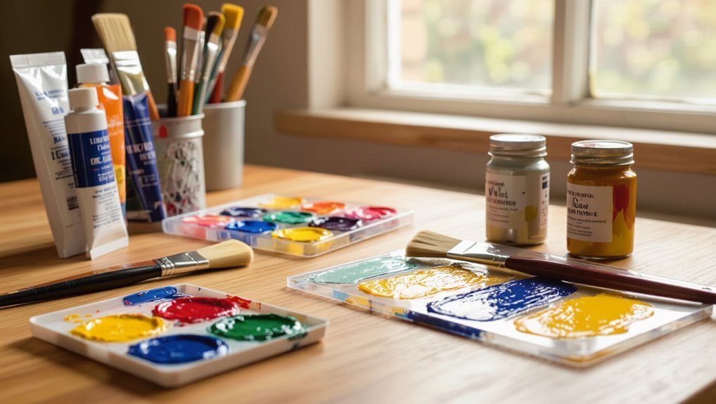 acrylics vs oils choose wisely