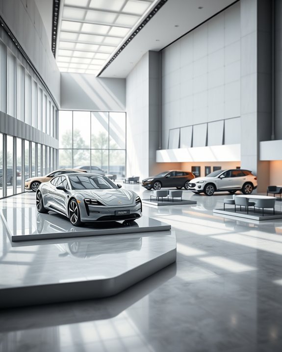 adaptive and multifunctional showroom design