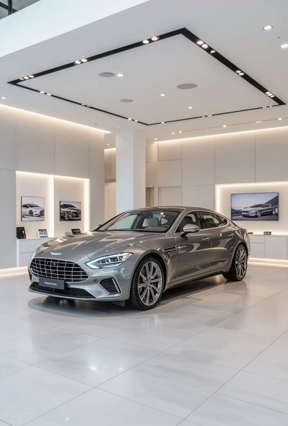 adaptive voice controlled showroom lighting