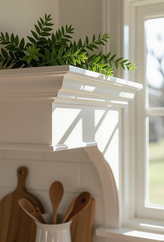 add crown molding carefully