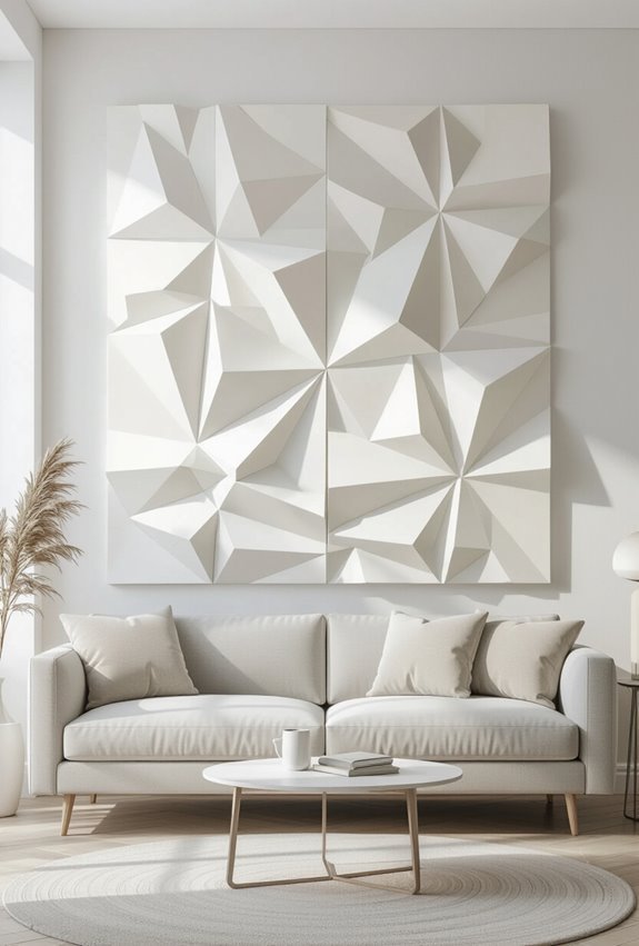 add dimensional sculptural visual depth