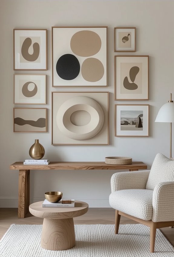 add dimensional textured sculptural elements