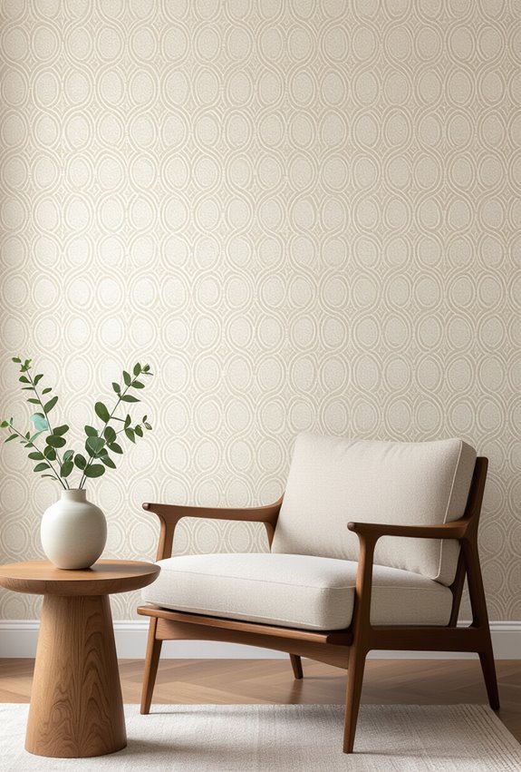 add patterned wallpaper for character