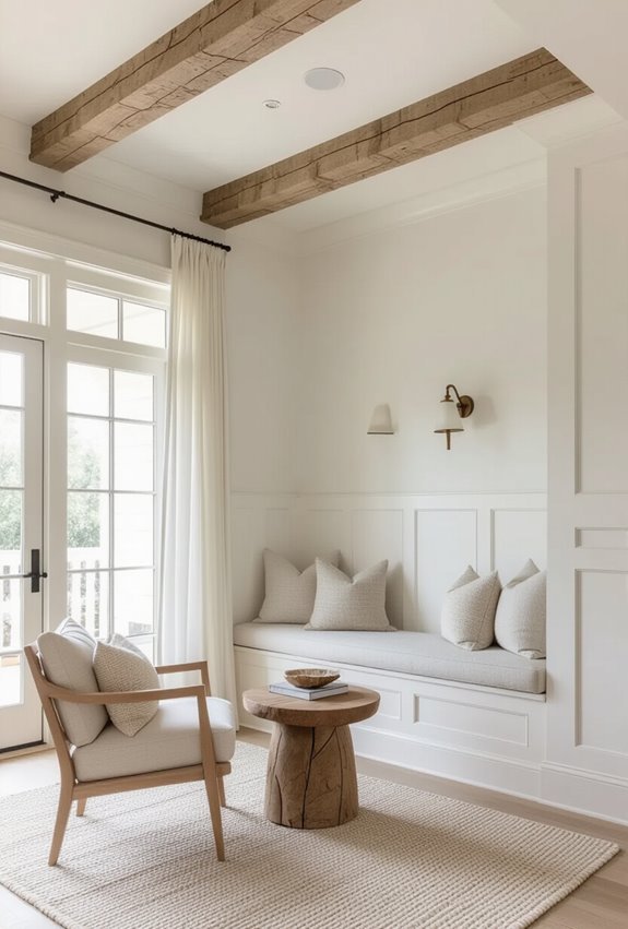 add warm architectural trim