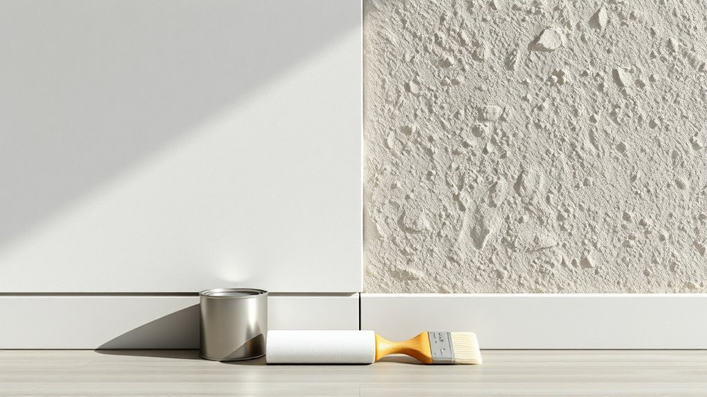 adjust paint for surface roughness