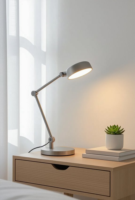 adjustable color eye friendly desk lighting