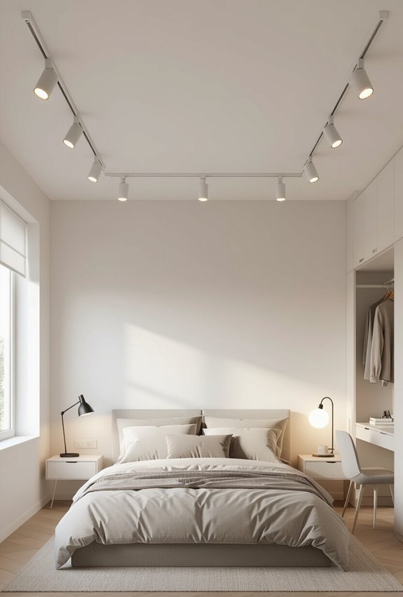 adjustable directional spotlighted cozy lighting