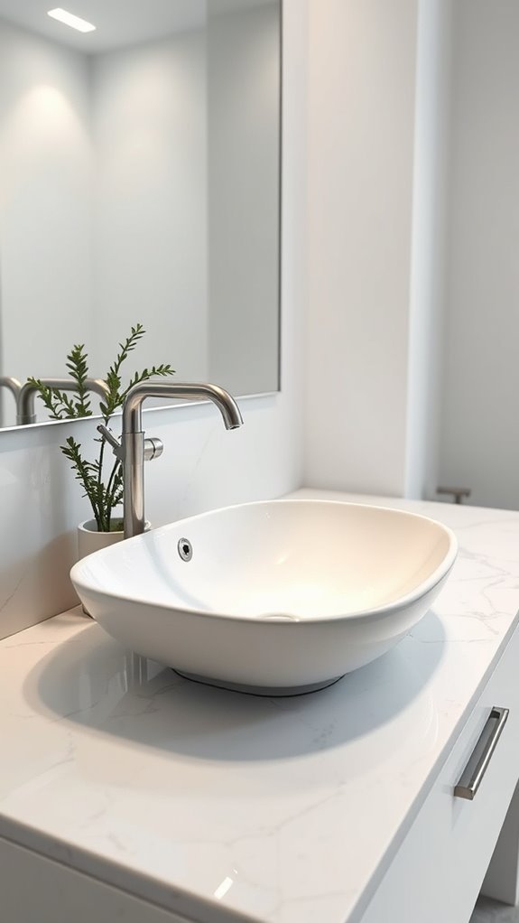 adjustable height bathroom sinks