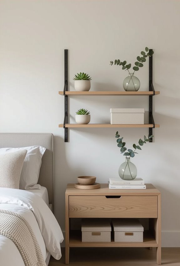 adjustable modular track shelving