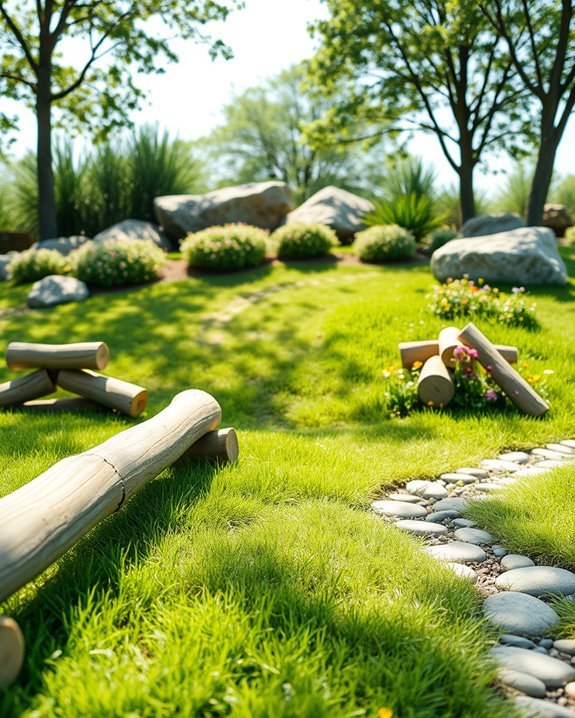 adventure through natural obstacles