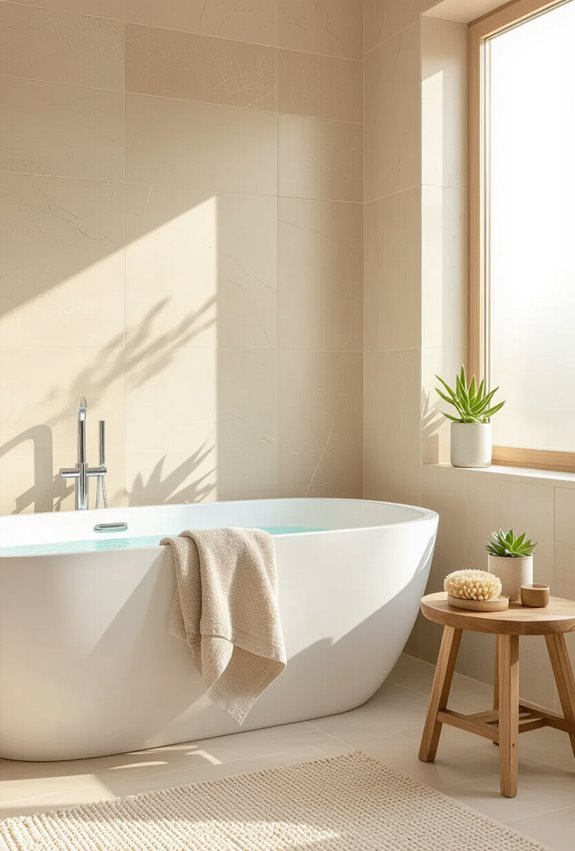 affordable beige tile luxury