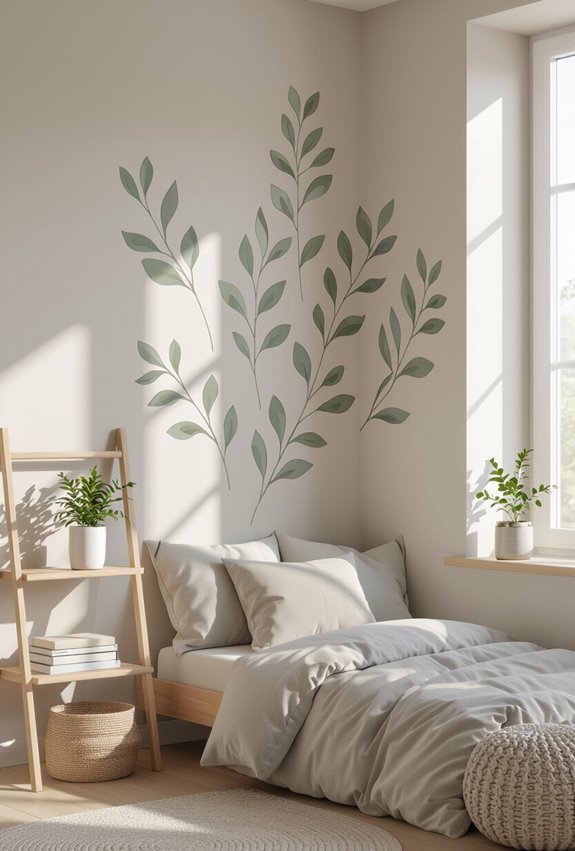affordable decals transform bedroom