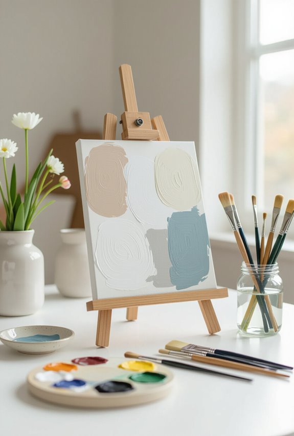 affordable diy abstract display