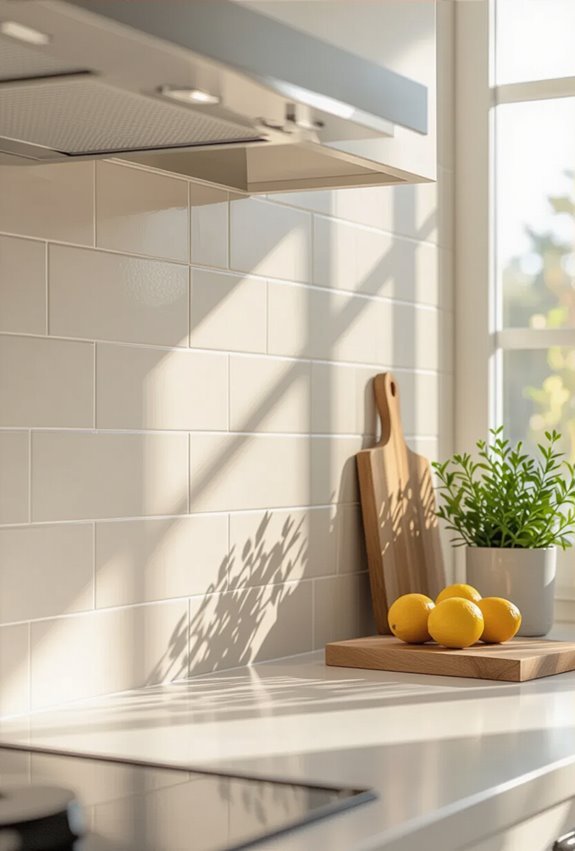 affordable durable porcelain backsplash