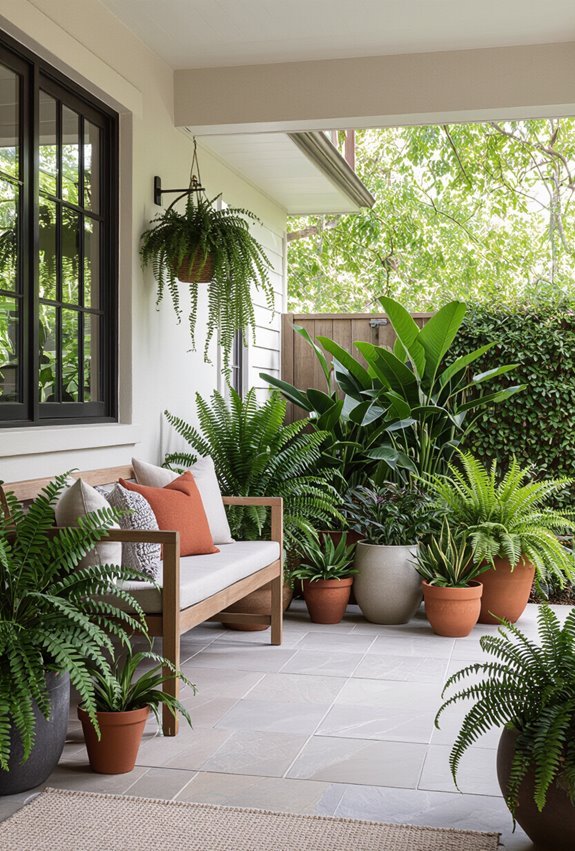affordable potted plants for patios