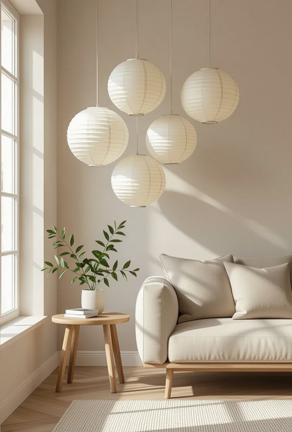 affordable soft rice paper lanterns