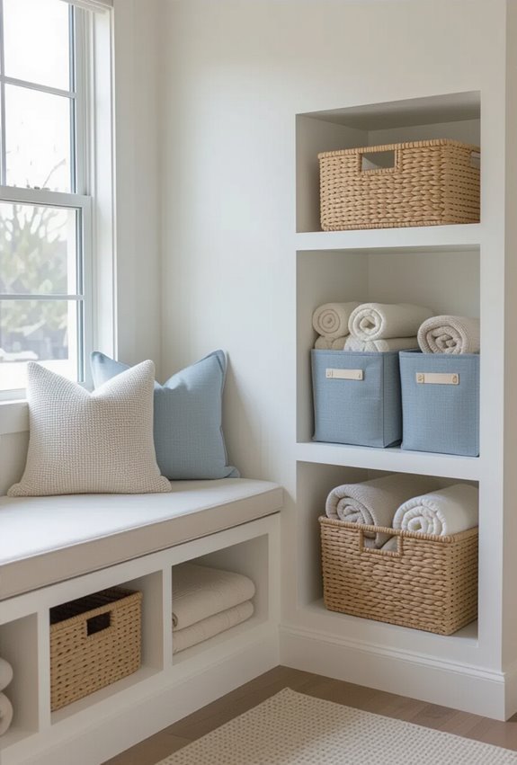 age appropriate organized storage solutions