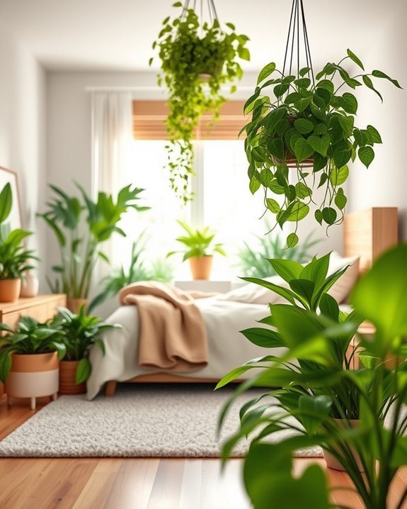 air purifying bedroom plants