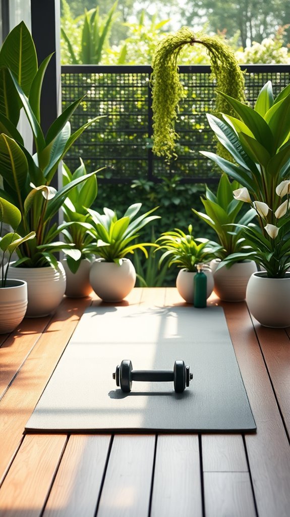 air purifying workout plants