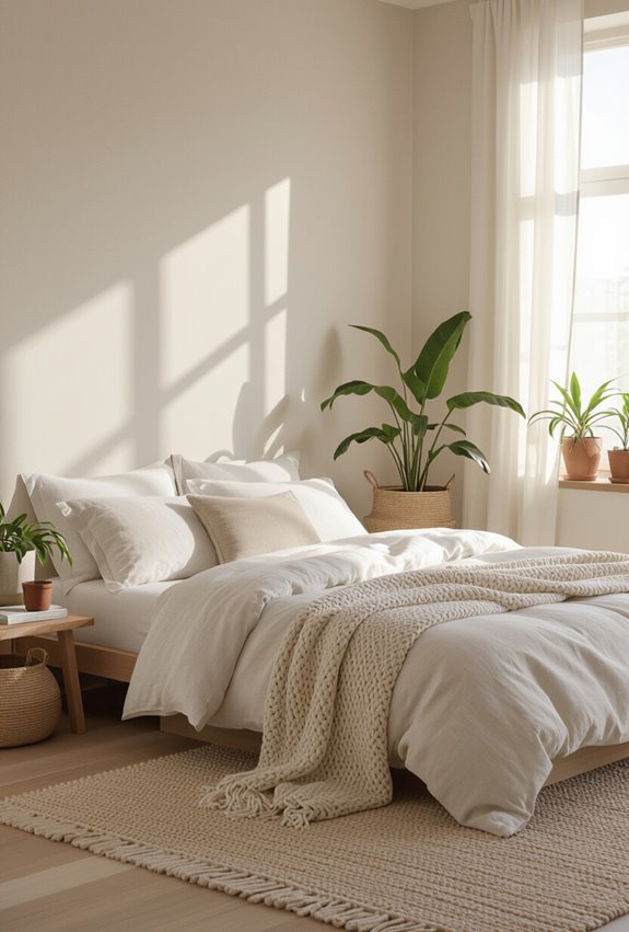 air purifying woven plant displays