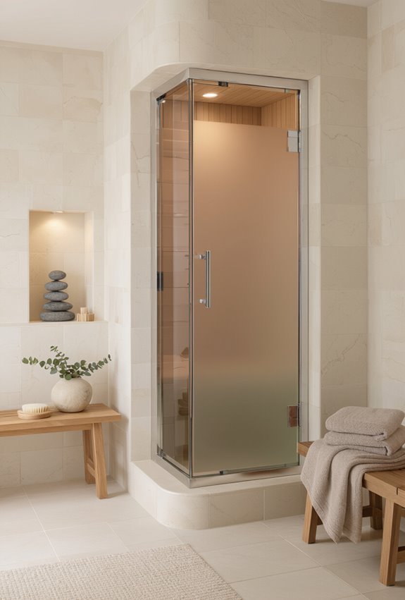 airtight waterproof steam spa