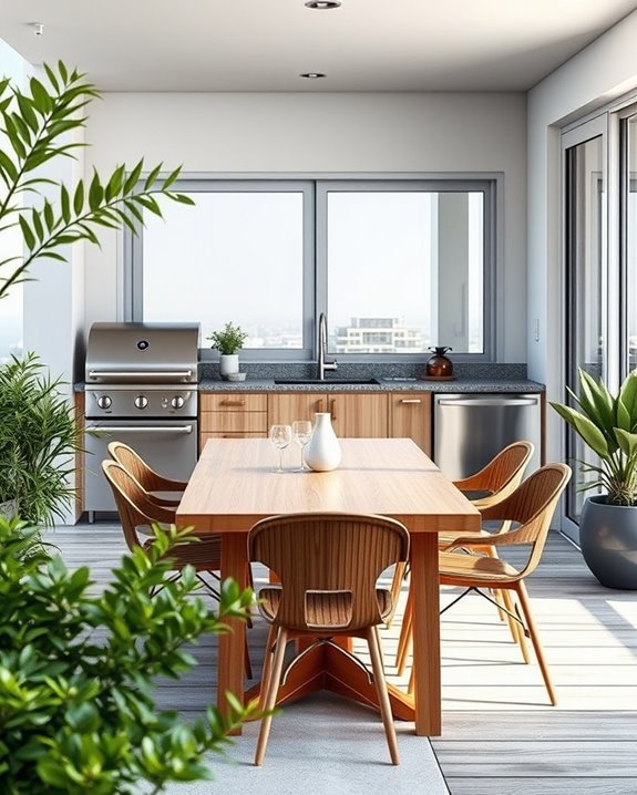 alfresco dining experience elevated