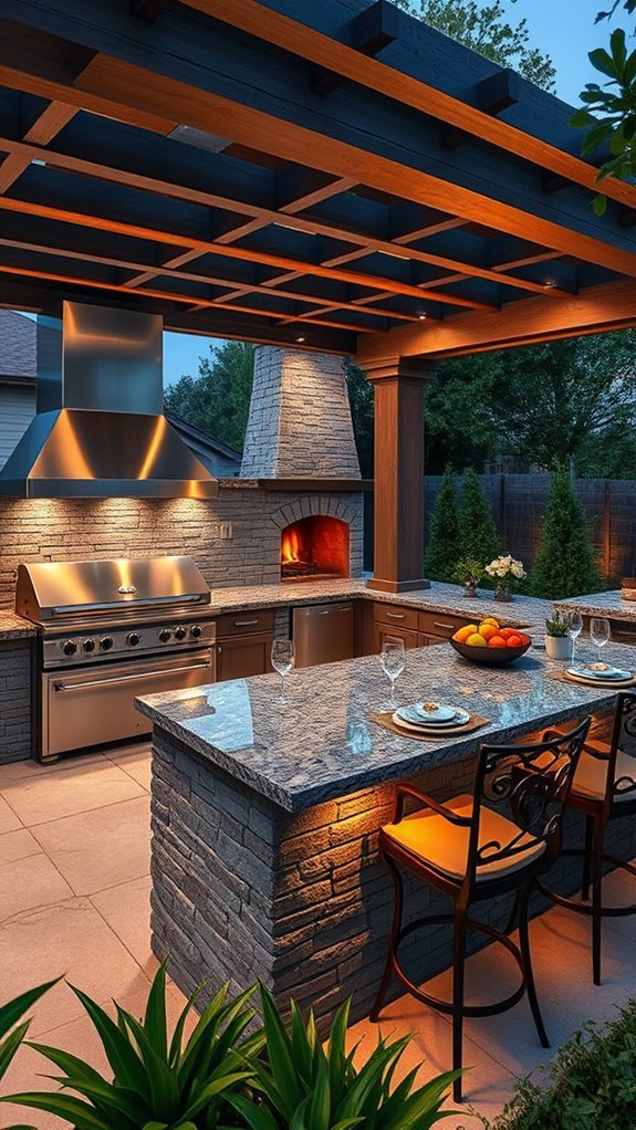 all weather outdoor kitchen essentials