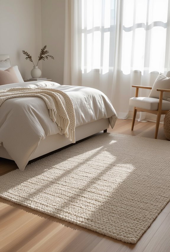 anchor bedroom with rug